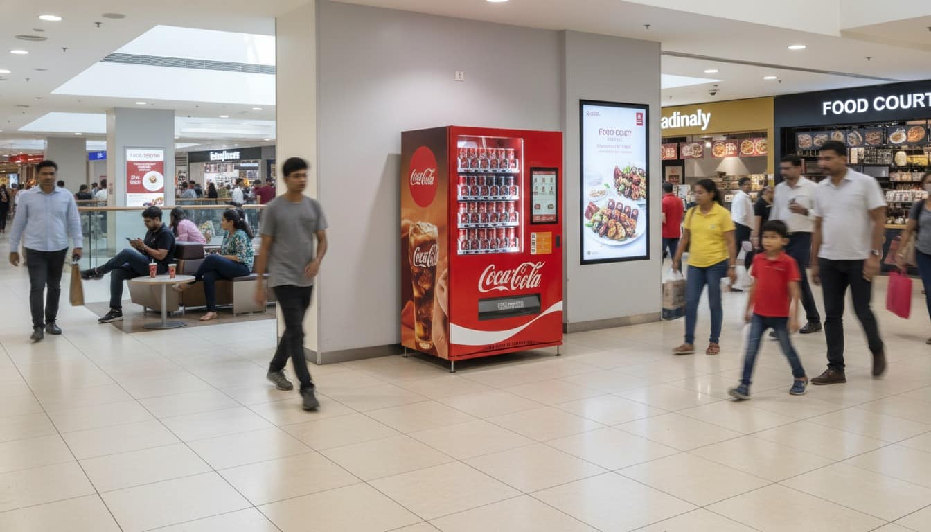 Phoenix vending machine showcase